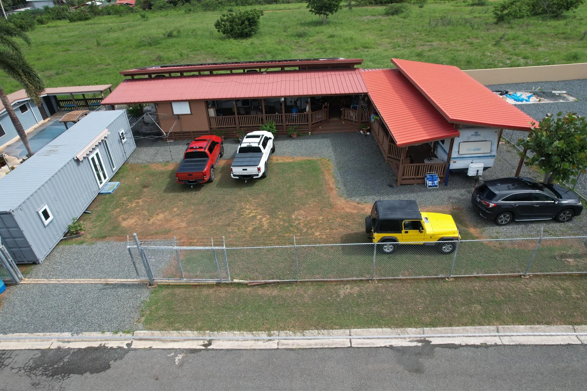 Punto de carga en Cabo Rojo