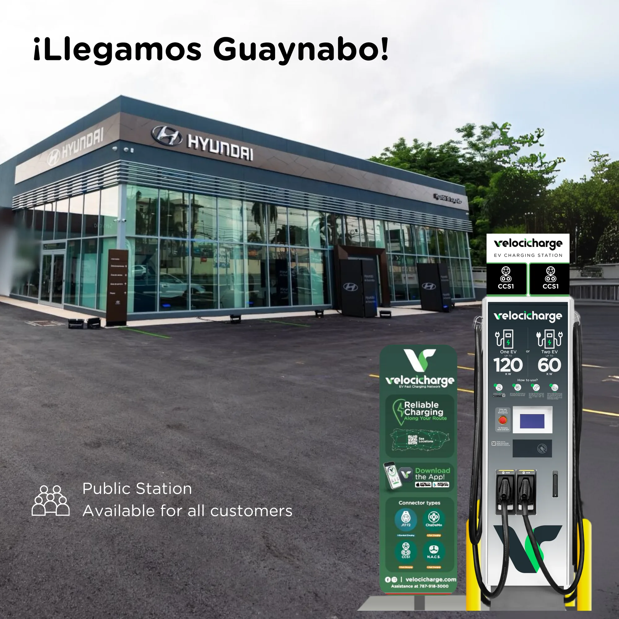 VELOCICHARGE AT HYUNDAI GUAYNABO