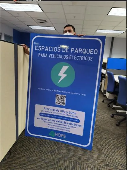 EMERSON ELECTRIC EMPLEADOS Y VISITAS PARKING - SOUTH