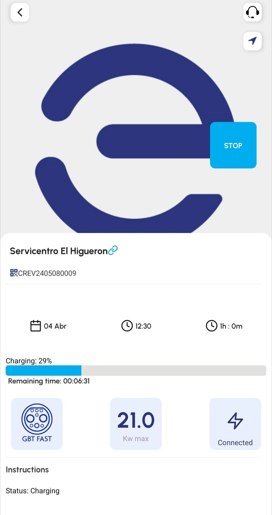 CREV - SERVICENTRO HIGUERON (21KW)