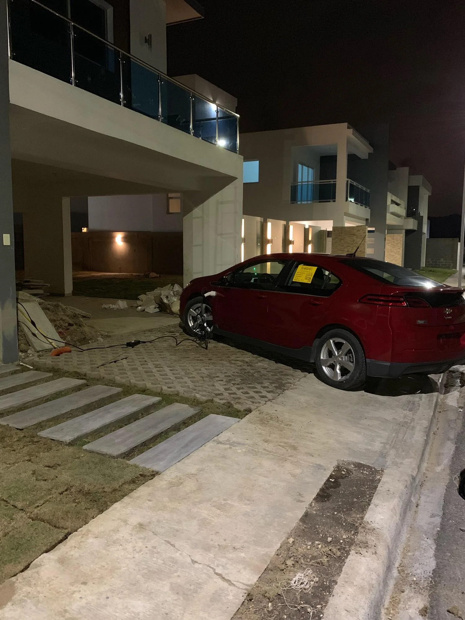 Punto de carga en San Cristóbal